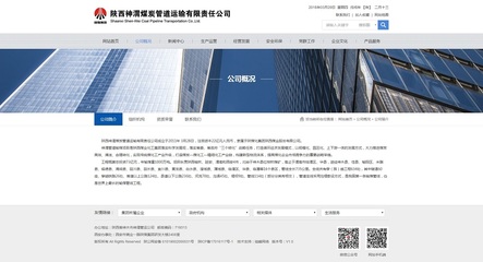 陕西神渭煤炭管道运输有限责任公司-陕煤化集团-案例展示-硅峰网络-网站设计|软件开发|微信建设,西安最专业的企业信息化建设网络公司。